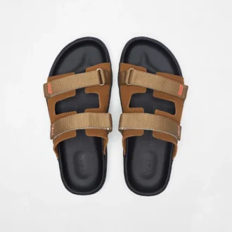 Arpoador Süet Veja X Homecore Konyak Çadır Siyah