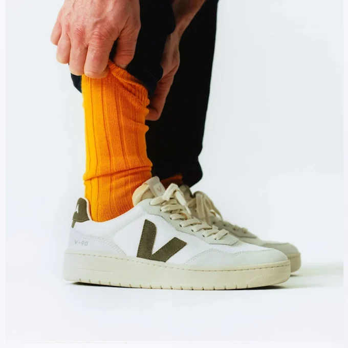 V-90 B-Mesh Beyaz Kaki V-90 B-Mesh Beyaz Kaki
